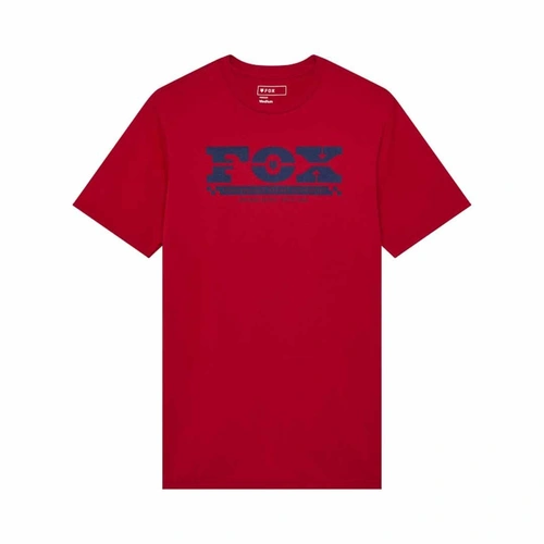 Fox National SS Prem Tee - Cardinal