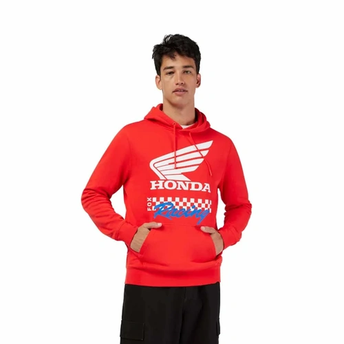 Fox Honda Pullover Fleece - Red - 2XL - SKU:FO346980032X
