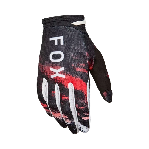 Fox 2026 180 Kairos MX Gloves - White/Fluro Red