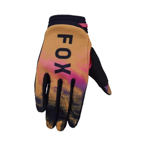 Fox 2026 Youth 180 Kairos MX Gloves - Tangerine - YL - SKU:FO36310279L