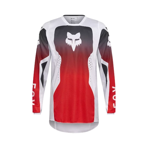 Fox 2026 180 Shield MX Jersey - Extd Sizes - Fluro Red