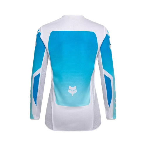 Fox 2026 Womens 180 Shield MX Jersey - White/Blue