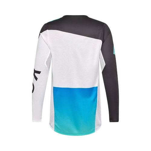 Fox 2026 Youth Flexair Spire MX Jersey - Aqua - YXL - SKU:FO36327246XL