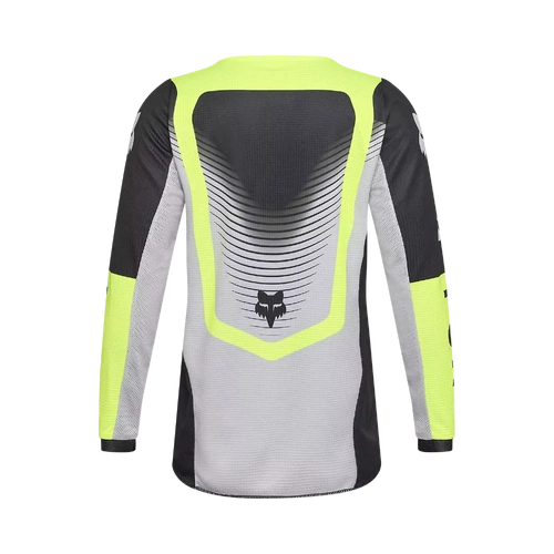 Fox 2026 Youth 180 Collect MX Jersey - Grey/Yellow