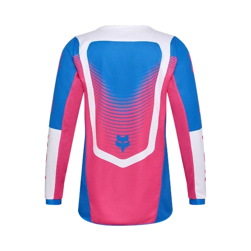 Fox 2026 Youth 180 Collect MX Jersey - Blue/Pink