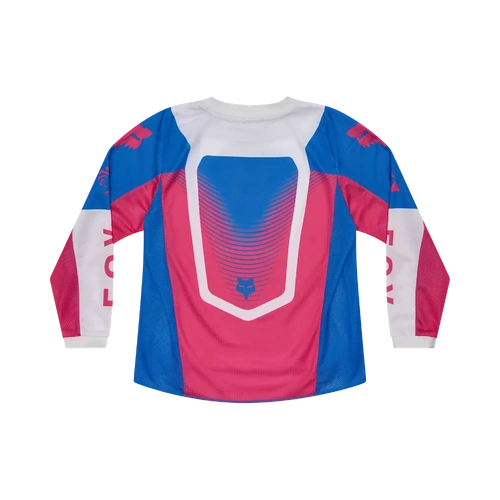 Fox 2026 Kids 180 Collect MX Jersey - Blue/Pink