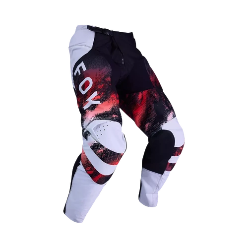 Fox 2026 180 Kairos MX Pants - White/Fluro Red