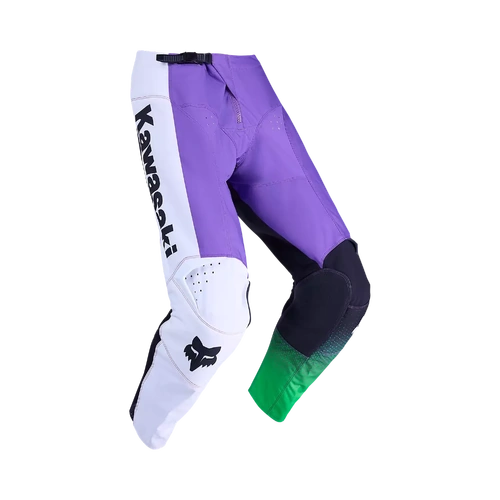 Fox 2026 180 Kawasaki MX Pants - Purple/White - 30 - SKU:FO36348A0830
