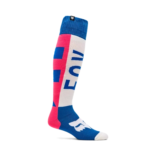 Fox 2026 180 Collect Sock - Blue/Pink - M - SKU:FO36369A01M