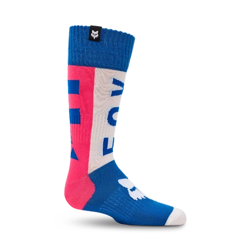 Fox 2026 Youth 180 Collect Sock - Blue/Pink