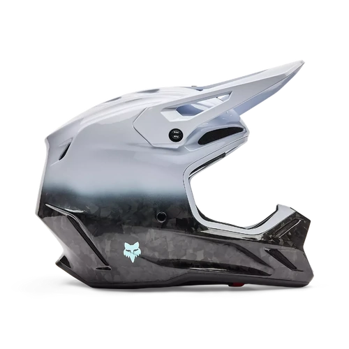Fox 2026 V3 RS Ghost MX Helmet - White