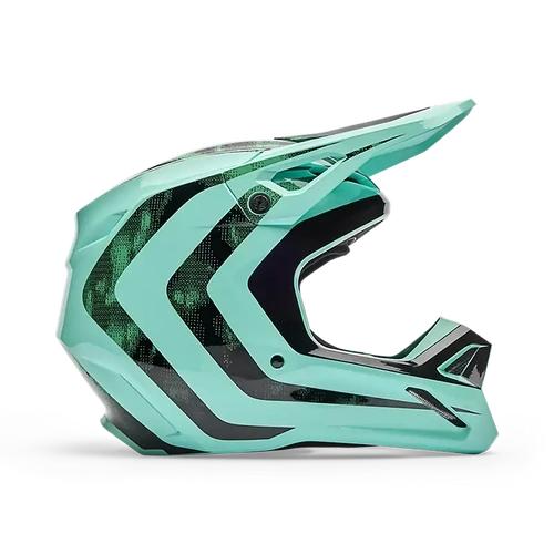 Fox 2026 Youth V1 Kairos MX Helmet - Turquoise