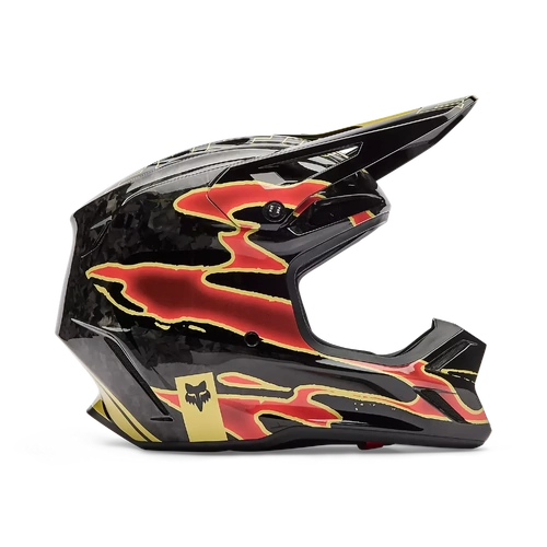 Fox 2026 V3 RS Inning MX Helmet - Black