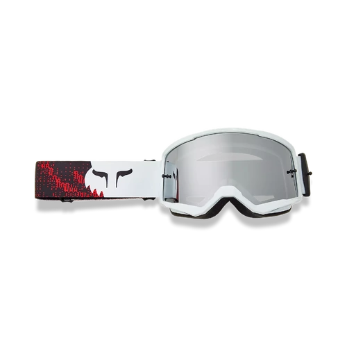 Fox 2026 Main Kairos MX Goggle - Spark - White/Fluro Red - OS