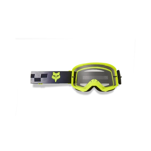 Fox 2026 Main Collect MX Goggle - Grey/Yellow - OS