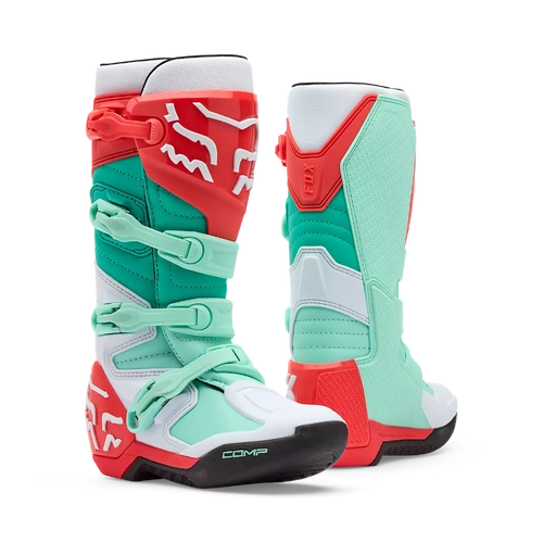Fox 2026 W Comp MX Boots - Aqua