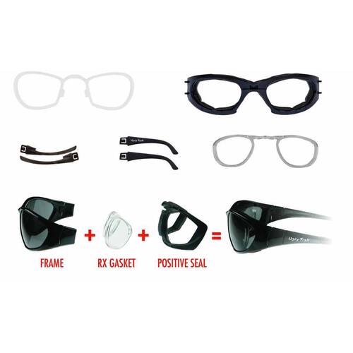 Ugly Fish Glide Goggle Foam Inserts - 9 - Adult  - SKU:FOAM0328209