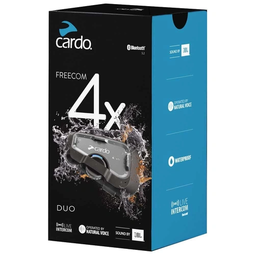 Cardo Freecom 4X Intercom - Duo Pack