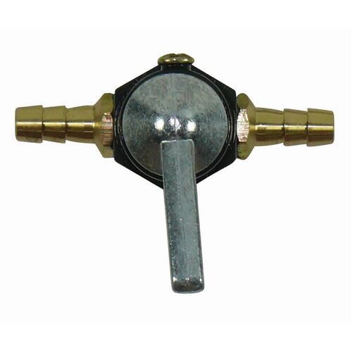 MCS INLINE FUEL TAP 6MM + 6MM HEX BODY