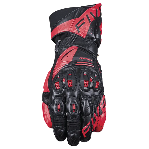 Five RFX-1 Evo Gloves - Black/Red - S - SKU:FVRAC01410008