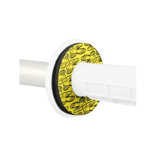 Renthal Donutz Grip - Black/Yellow - SKU:G205