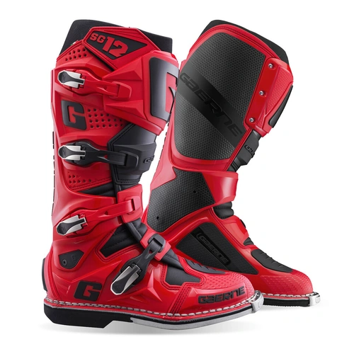 Gaerne SG-12 Boot - Red/Black - 43 - SKU:G217410543