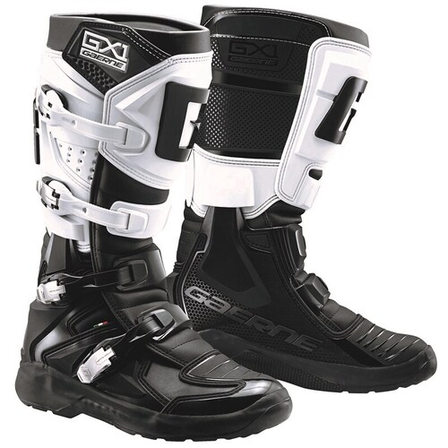 Gaerne GX-1 Evo Boots - White/Black - 10.5 - SKU:G219301445