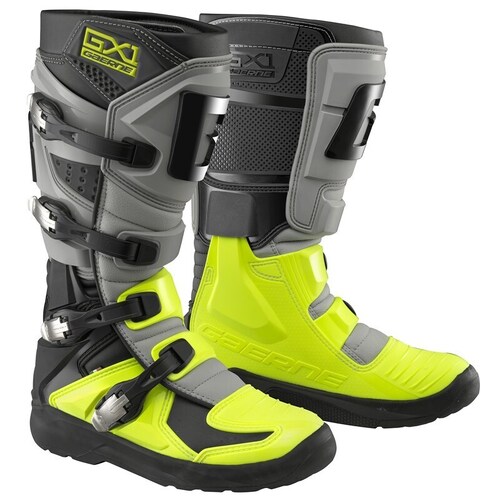 Gaerne GX-1 Evo Boots - Yellow/Black - 9.5 - SKU:G219301944