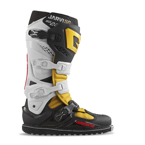 Gaerne SG-22 Jarvis 50th LE Mx Boot - White/Black/Gold