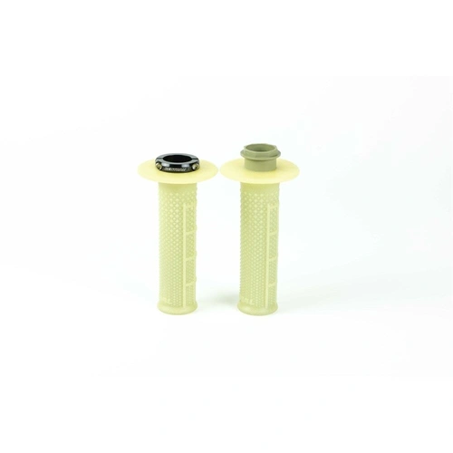 Renthal R-Works Lock-On Tapered/Half Waffle MX Grips - Aramid