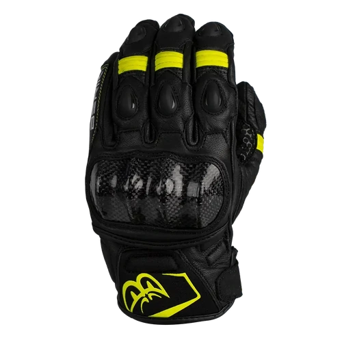 Berik SP2 Carbon Gloves - Black/Hi-Vis