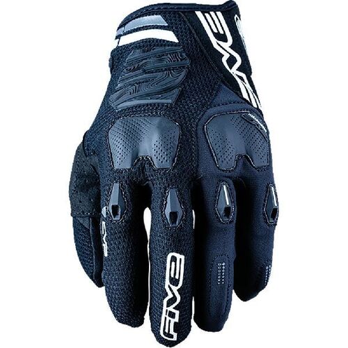 Five E2 Enduro Black Gloves - SKU:GFEND2003-P