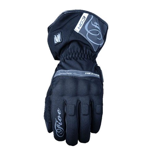 Five HG-3 Heated Womens MX Gloves - Black