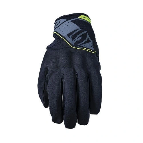Five Rs Weatherproof Gloves - Black/Fluor Yellow