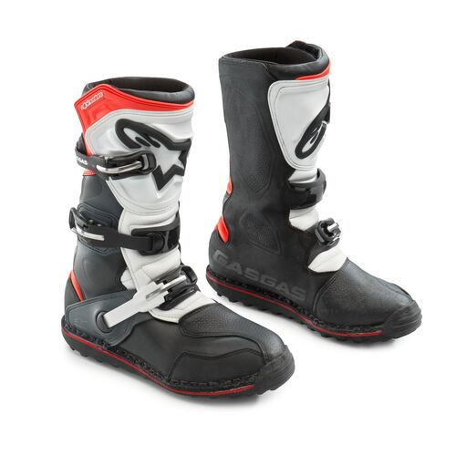 GasGas Tech T Boots - Black/White/Red - 39 - SKU:GGA3GG210042301