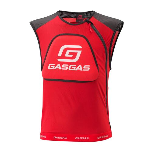 GasGas Defender Vest - Red/Black - XS/S - SKU:GGA3GG210043102