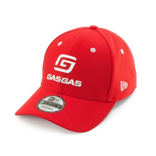 GasGas Team Curved Cap - Red - OS - SKU:GGA3GG230030900