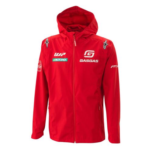 GasGas Team Hardshell Jacket - Red - XS - SKU:GGA3GG230031401