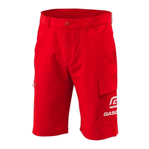 GasGas Team Shorts - Red - XS - SKU:GGA3GG230031701