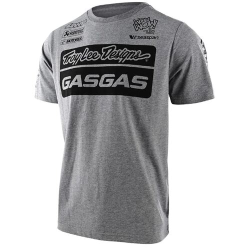 GasGas TLD Team Tee - Grey - S - SKU:GGA3GG230051202