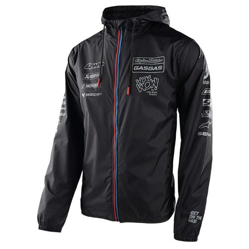 GasGas TLD Team Windbreaker - Black - S - SKU:GGA3GG230051402