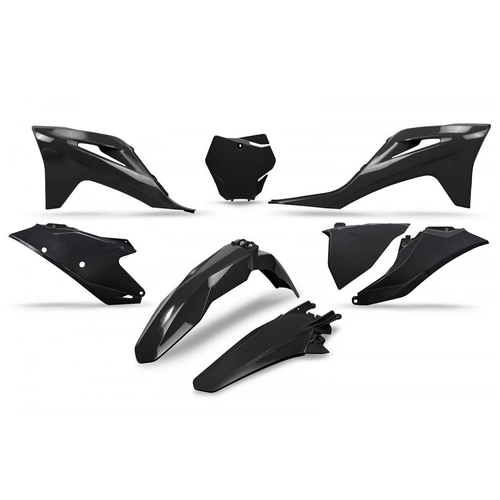 UFO GAS GAS MC/MC-F/EX/EX-F 2021 Black Plastics Kit