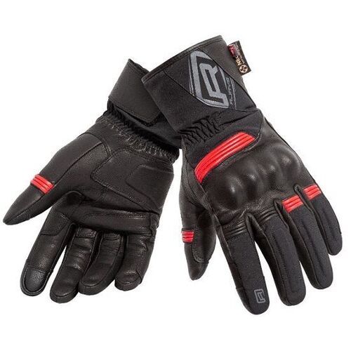 Rjays Tourer Black Red Gloves - SKU:GL117BKRD05-P