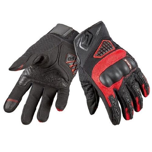 Rjays Swift Black Red Gloves - Unisex - Small - Adult - Black/Red - SKU:GL118BR03