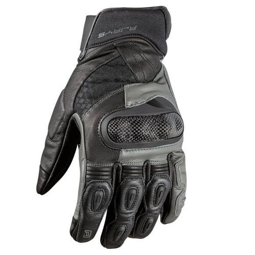 Rjays Pace Black Grey Gloves - Unisex - Medium - Adult - Black/Grey - SKU:GL120BG04