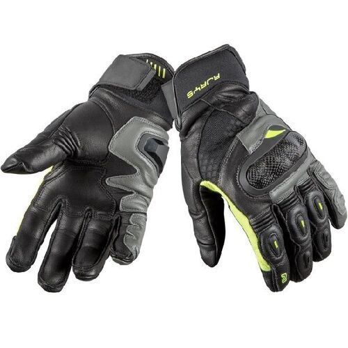 Rjays Pace Black Grey Yellow Gloves - Unisex - Small - Adult - Black/Grey/Yellow - SKU:GL120BGY03
