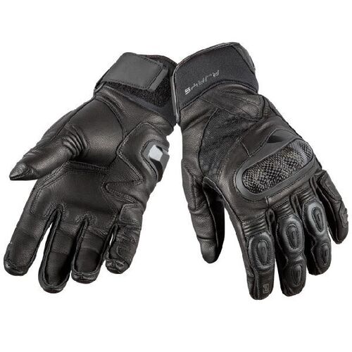 Rjays Pace Black Black Gloves - Unisex - Small - Adult - Black/Black - SKU:GL120BK03