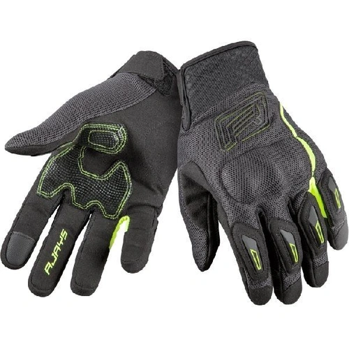 Rjays Flow Gloves - Black/Yellow - M - SKU:GL124BKYW04