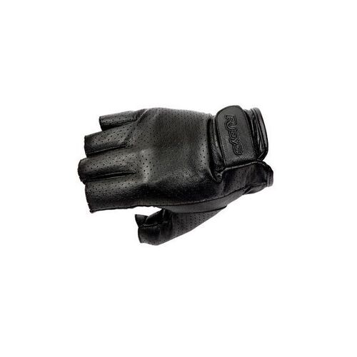 Rjays Daytona Fingerless Gloves - Black - SKU:GL43BKXS-p