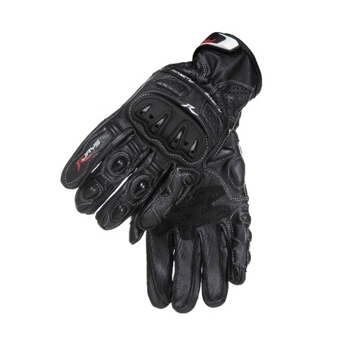 Rjays Ladies Canyon Black Gloves - Women Specific - Medium - Adult - Black - SKU:GL64BKDM